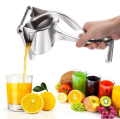 (CHAINSTORE) Instant Lemon Squeezer and Fruit Juicer Aluminum Alloy Presser. 