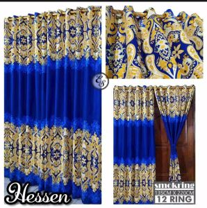 GORDEN SMOKRING 10 RING UKURAN 220 x 120 CM BISA UNTUK JENDELA DAN PINTU RUANG TAMU