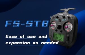 FLYSKY FS-ST8 + FS-SR8 ( 2 Receiver)