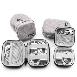 Portable Earphone Storage Bag Hard Shell EVA Bluetooth Bag Data Cable MAC Charger U Disk Protective Cover Digital Gadgets Case