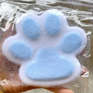 15CM Furry Cat Paw Squishy Fidget Toy Stress Reliever Sensory Toy Anxiety Reliever Toys Mochi Slow Rebound Birthday Party Gift