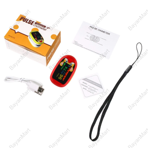BayanMart Accurate Kids’ Oximeter with Rechargeable Battery LED Display for Blood Oxygen and Pulse Monitoring