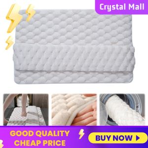 COD [Free Shipping] Soft Absorbent Bathroom Rug Non Slip Bath Mat for Home and Hotel Use in Modern Black and Charcoal Gray