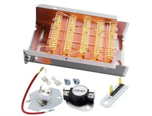 Hộp đốt nhiệt nóng (hộp điện trở) dùng cho máy sấy Whirlpool (Có bộ rơle kèm theo)