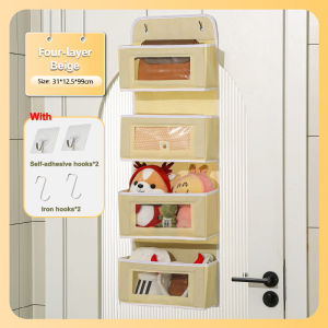 Versatile Multi-Compartment Wall-Hanging Organizer with Durable Support and Storage Pockets
