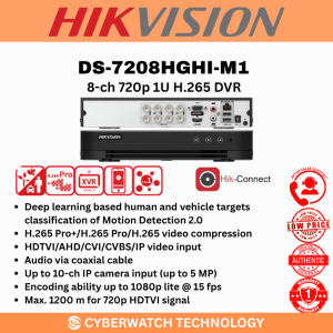 Hikvision DS-7204HGHI-M1/T 4CH8CH16CH 1080P Lite DVR H.265 Pro Hybrid CCTV Recorder