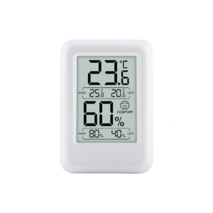 Large Digits Double Display Digital Thermometers Hygrometer Indoor Humidity Temperature Monitor Compacts Powered