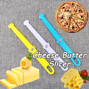 Cheese Butter Slicer safely Cutter Tool Soft Wire Handle Plastic Cheese Knife Cooking Baking Tools