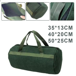 Multifunction Tool Maintenance Bag Portable Large Canvas Electrical Repair Tool Storage Organizer
