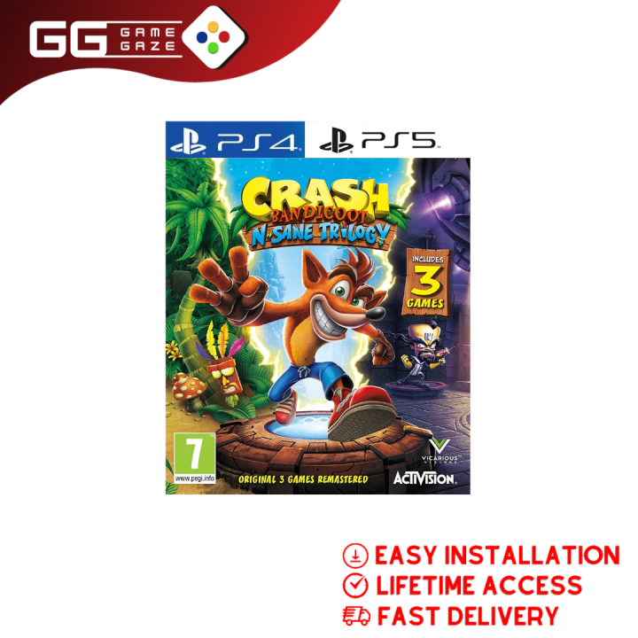 Trilogy Playstation Crash Bandicoot Ps4 Second Hand Ps Store Crash