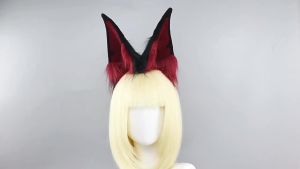 Băng đô tai thú nhồi bông dễ thương để đi dự các sự kiện truyện tranh. cosplay Phụ kiện biểu diễn tiệc tùng: Băng đô tai chó Doberman.