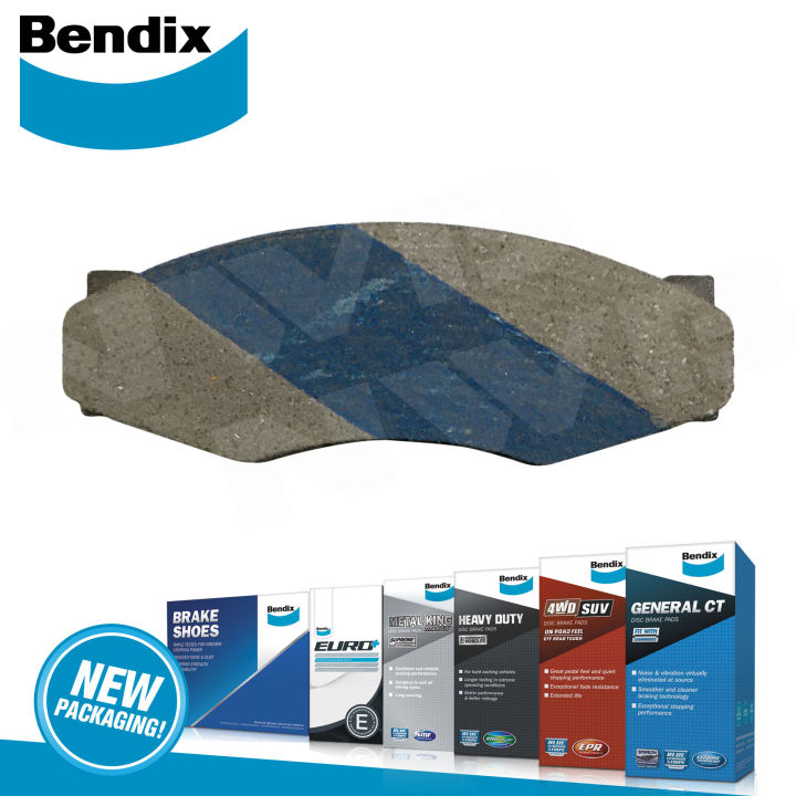 Bendix Brake Pads Front Set GCT for Nissan Bida Diesel