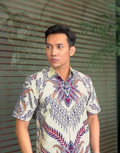 My Aksa Batik Kemeja Pendek Carlos Clara