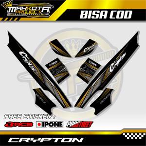 STRIPING VARIASI YAMAHA CRYPTON / STICKER LIST MOTOR CRYPTON