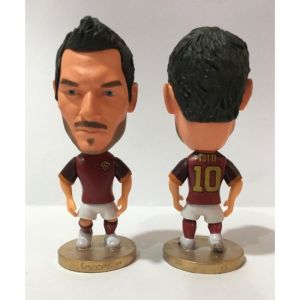 Figure Miniatur Pemain Sepakbola Roma Kodoto Soccerwe Francesco Totti Koleksi Miniatur Pemain Bola Figurine Prince of Rome Hadiah Collectibles Souvenir Figurine Kue Ulang Tahun Topper Kue Properti Diorama Memorabilia Football Merchandise XV Kids Jakarta