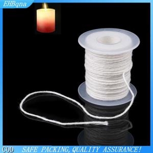 [COD] 61m Cotton Braid Candle Wick Core Spool Non- DIY Oil Lamps Supplies