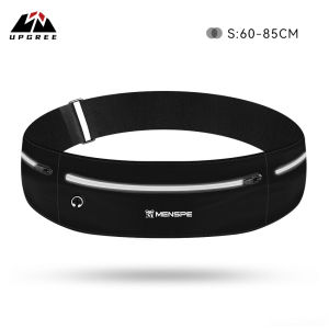 UPGREE เอวกีฬากระเป๋าคาดเอวกระเป๋าคาดเอวข้ามร่างกายกระเป๋ากระเป๋าหน้าอกปรับได้กระเป๋าวิ่งข้ามตัวกระเป๋ากันน้ำกระเป๋าเงินเอวคาดเอวแฟนนี่แพ็ควิ่งเหยาะ ๆ เข็มขัดแฟนนี่กับแถบสะท้อนแสงสำหรับออกกำลังกายกลางแจ้งกีฬา