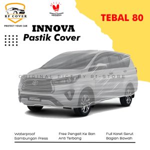 Body cover Mobil Transparan Innova Sarung Mobil all new innova/innova reborn/innova venturer/new innova/kijang innova/innova lama/kijang long/kijang lgx/kijang sgx/kijang super/kijang ssx/kijang krista/kijang grand/kijang grand extra/kijang extra/brio/crv