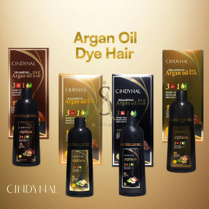 CINDYNAL COLOR SHAMPOO ARGAN OIL DYE HAIR SHAMPO SEMIR RAMBUT TAHAN LAMA 500ML