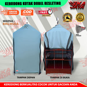 PROMO!!! Kerodong Krodong Dobel Resleting Penutup Sangkar Kotak No 1 2 3 Eka Jaya