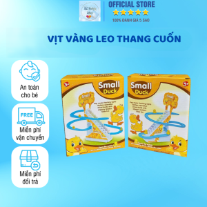 Đồ Chơi Cầu Trượt Vịt Leo Cầu Thang Cho Bé Có Âm Thanh Nhạc Vui Nhộn Kích Thích Tư Duy Nhựa An Toàn (Mẫu Mới)