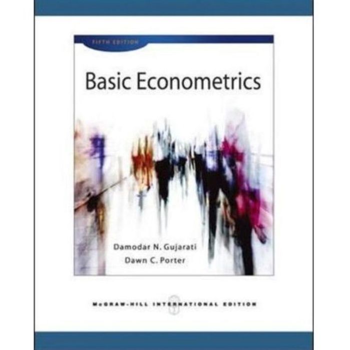 Buku Basic Econometrics 5th 5e 5 fifth edition by Damodar N