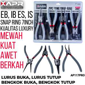 APR TANG AP117PRO 7INCH XAPR TANG SNAP RING 4PC PAKET PREMIUM KUAT