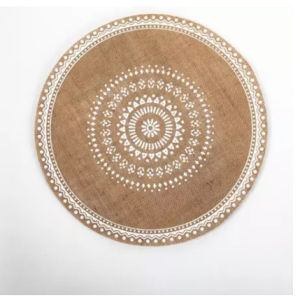 Nordic Table Mat Retro Woven Platemat Tassel Heat Insulation Non-slip Coasters Furniture Decoration Mat Coffee Cup Mats