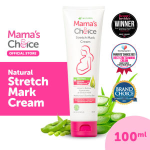 Penghilang Strechmark - Mamas Choice Stretch Mark Cream (Menghilangkan Gatal dan Memudarkan Bekas Stretch Mark) - Cream Stretch Mark Halal BPOM