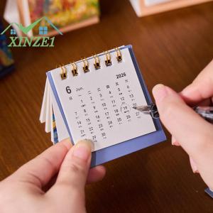 ❤💖💓 2026ปฏิทินตั้งโต๊ะการจัดการเวลาของโต๊ะการจัดตารางการวางแผนรายสัปดาห์