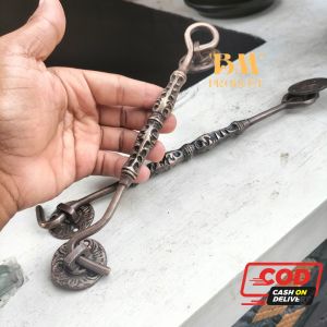 Hak Angin Jendela Kuningan Antik Motif Ukir 1pcs Hak Angin Kuningan Solid