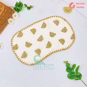 Gối xô sơ sinh cotton 10 lớp mềm mại thấm hút mồ hôi cho trẻ sơ sinh