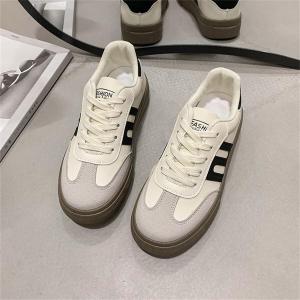 ขายร้อน รองเท้าผ้าใบแฟชั่นผู้หญิง all-match รองเท้าผ้าใบลำลอง รองเท้าบอร์ดนุ่มสบาย ทำจากวัสดุ PU ใส่เที่ยวใส่ทำงานได้