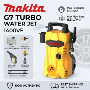 🔥10.10 MEGA SALE🔥 Makita Turbo Waterjet G7/G8/G9 20X High Pressure Power Washer for Car Roof & Tiles | Wireless Rechargeable & Portable | Limited Stock + 5-Year Warranty