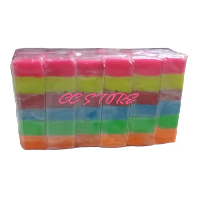 Orlee Plastisin Lilin Mainan Warna Warni 1 Pak Isi 12 Bungkus