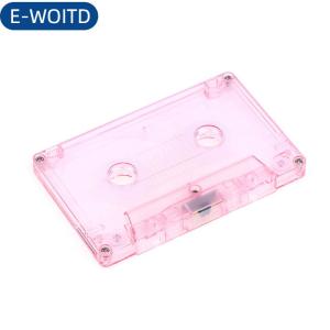E-WOITD 1PC màu sắc mới trống Băng trường hợp âm thanh ghi âm Cassette vỏ rỗng Reel để Reel cassette (không có lõi bên trong và bên ngoài hộp)