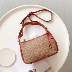 ของแท้ 100% กระเป๋าถือผู้หญิงเคาน์เตอร์ความจุขนาดใหญ่คู่ C พิมพ์ไหล่กว้างกระเป๋าถือ cc438 ขนาด: 28 * 18 * 12 ซม