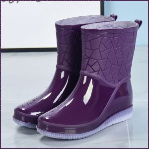 Waterproof Shoes Soft and Comfortable Summer Rain Shoes Anti-slip and Anti-pressure Waterproof and Breathable