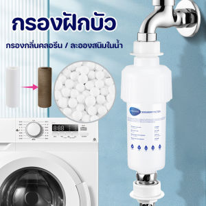 Hodepart กรองฝักบัว แท่งกรองน้ำ กรองละเอียดถึง 5 ไมครอน รุ่นถอดเปลี่ยนไส้กรองได้ อ่างล้าง เครื่องซักผ้า