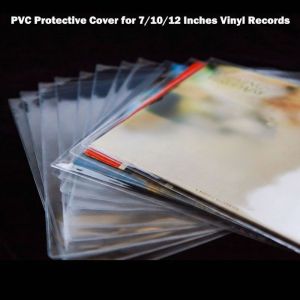 OWTWO Resealable Vinyl Records Sleeve Thickened 7/10/12 inch LP Record Cover Vinyl Outer Sleeves Record