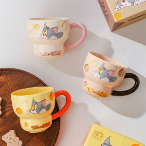 340Ml Tom and Jerry Cute Cartoon Ceramics Box Set Gourd Mug Milk Coffee Water Tea Cup Kitchen Tablewares Children Special Gift2026