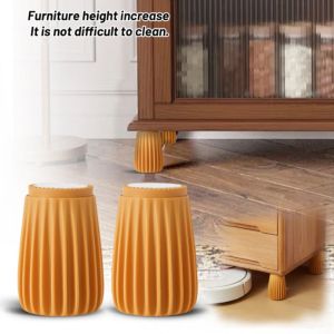 YANGS Heavy Duty Leg Risers Adjustable Retractable Wall Protective Pad Bed Frame Practical Tool Bed Stabilizer Bedroom Use