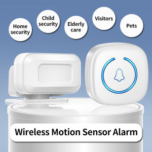 Smart Wireless PIR Infrared Motion Detector Alarm Doorbell 38 ringtones Alarm Burglar Anti-theft for hotel home store office villa warehouse