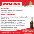 Minyak Wamena Oil 60ml Wa'mena Minyak Pembesar Papua Asli  Daun Tiga jari Mr P Permanen Berurat BPOM HALAL. 