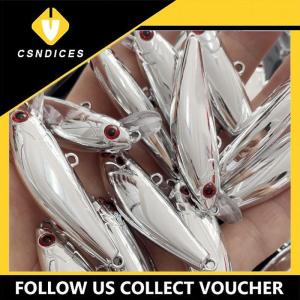 [Csndices] Luya Bait Electroplated 6.5G Sequin Seawater Spanish Mackerel And Bass