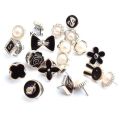 Mini Bross 10 Pcs Pin Baju Hijab Dagu Klip Kecil Aksesoris Fashion Wanita Korea. 