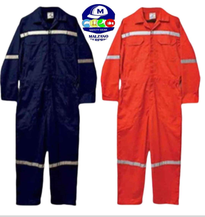 Straight Safety Coverall Or Overall For Seaman Suit with Reflector Oil