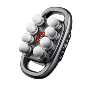 🔥8/16 Heads Fascia Gun Muscle Relaxation Massager Multi Functional Full Body Cervical Massage Hand Massager Rechargeable