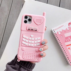 Suitable for 16 Creative Pink Heart Phone Case iPhone14 Personalized Big Brother Cartoon Phone Case