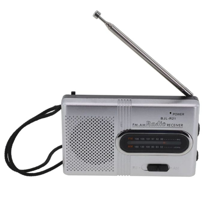 []-Mini Radio AM FM Battery Operated Portable Pocket Radio AM FM Radio ...